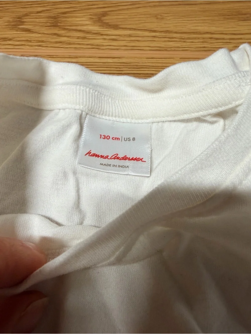 Hanna Andersson Rainbow Hearts Long Sleeve Tee Size 8